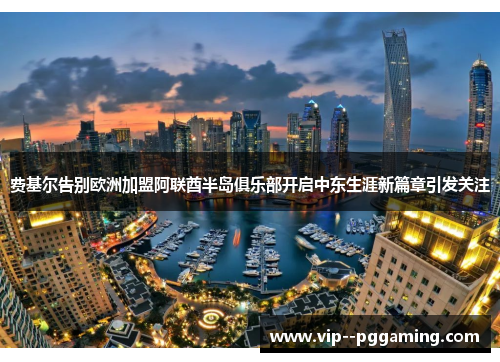 费基尔告别欧洲加盟阿联酋半岛俱乐部开启中东生涯新篇章引发关注 费基尔告别欧洲加盟阿联酋半岛俱乐部开启中东生涯新篇章引发关注